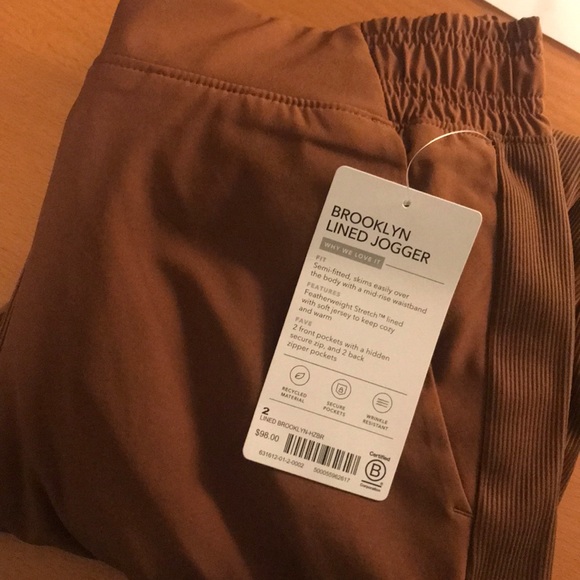 Athleta Lined Brooklyn joggers - Picture 6 of 6